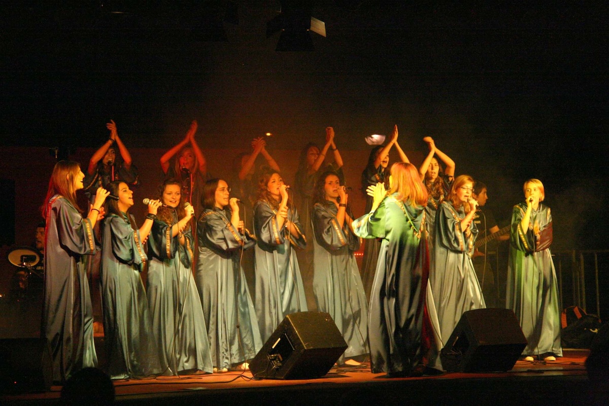 Il coro in concerto