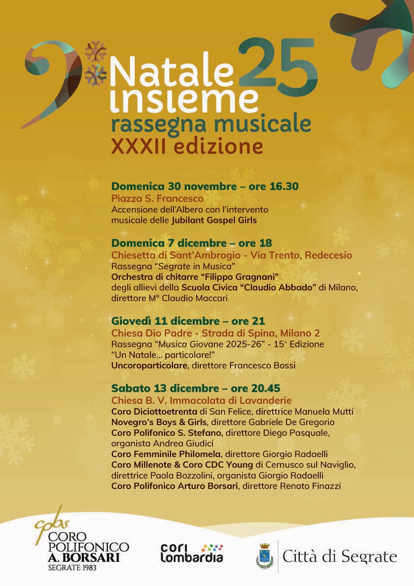 Accensione Albero di Natale 2025