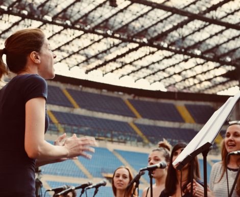 Jubilant Gospel Girls live in Stadio San Siro di Milano