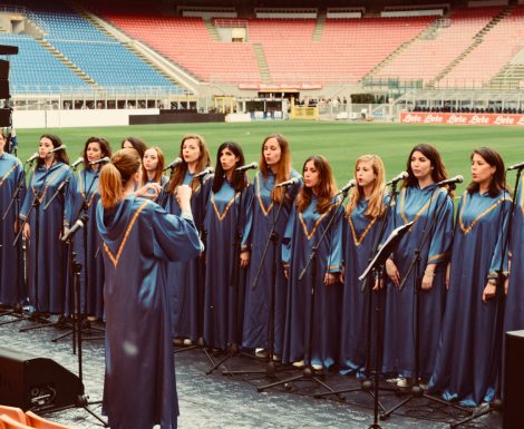 Jubilant Gospel Girls live in Stadio San Siro di Milano