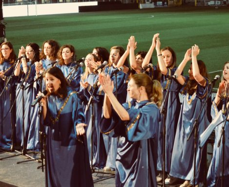 Jubilant Gospel Girls live in Stadio San Siro di Milano